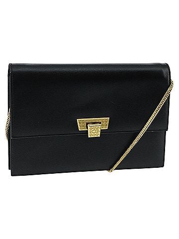 Dior Black Leather Shoulder Bag (view 1)