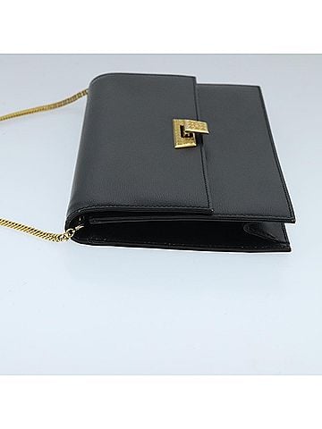 Dior Black Leather Shoulder Bag (view 2)