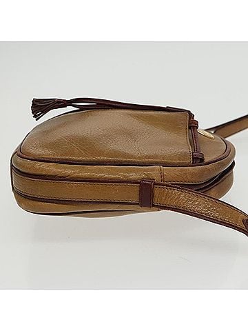 Cartier Must Line Brown Leather Shoulder Bag (view 2)