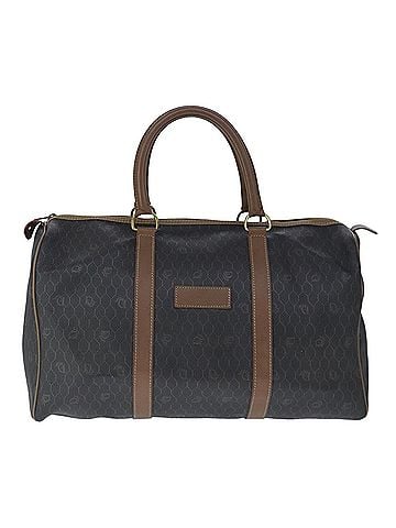 Dior Honeycomb Black Canvas Travel Bag (view 1)