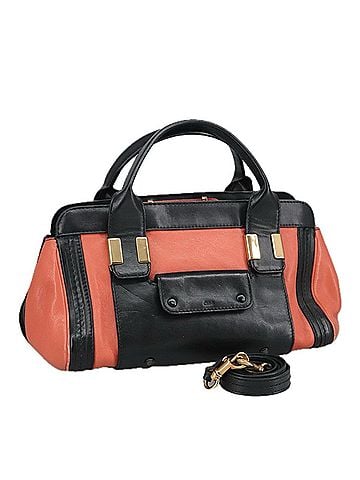 Chloé Alice Orange Leather Handbag (view 1)