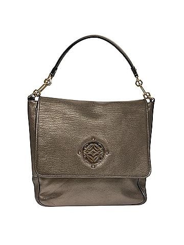 Loewe Maia Gold Leather Shoulder Bag (view 1)