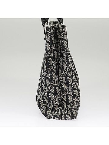 Dior Navy Canvas Tote Bag (view 2)