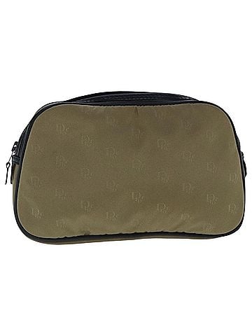 Dior -- Beige Canvas Clutch Bag (view 1)