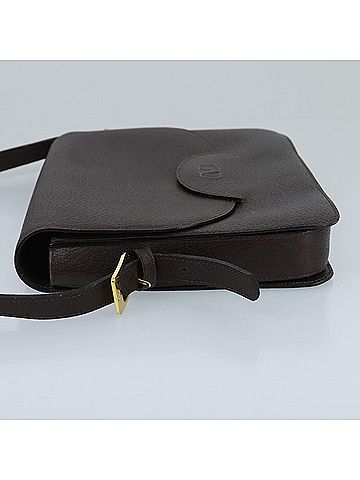 Valentino Garavani Brown Leather Shoulder Bag (view 2)