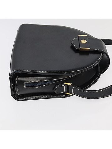 Dior Cd Black Leather Shoulder Bag (view 2)