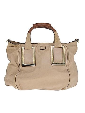 Chloé Ethel Beige Leather Handbag (view 1)