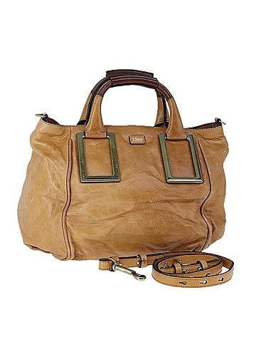 Chloé Ethel Brown Leather Handbag (view 1)