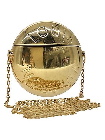 Louis Vuitton Gold Metal Necklace Jewelry (view 1)