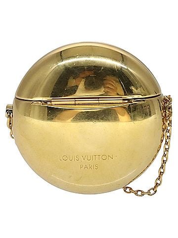 Louis Vuitton Gold Metal Necklace Jewelry (view 2)