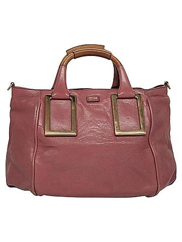 Chloé Ethel Pink Leather Handbag (view 1)