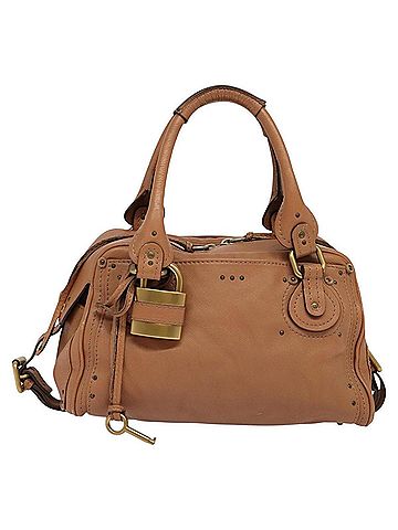 Chloé Paddington Brown Leather Handbag (view 1)