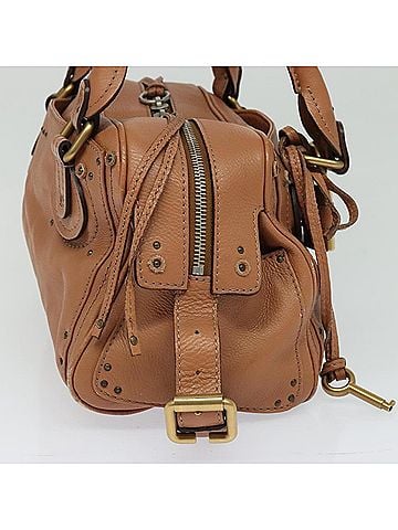 Chloé Paddington Brown Leather Handbag (view 2)
