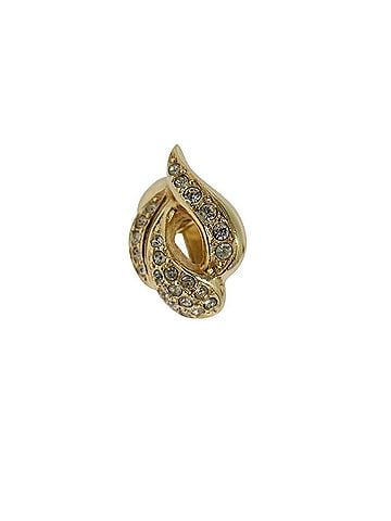 Dior Gold Metal Earring Jewelry (view 2)