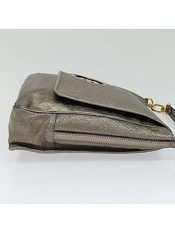 Loewe Anagram Gold Leather Shoulder Bag (view 2)