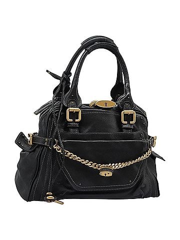Chloé Paddington Black Leather Handbag (view 1)