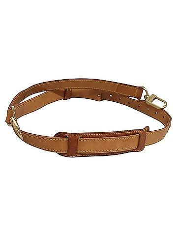 Louis Vuitton Shoulder Strap Beige Leather Bag Jewelry (view 1)