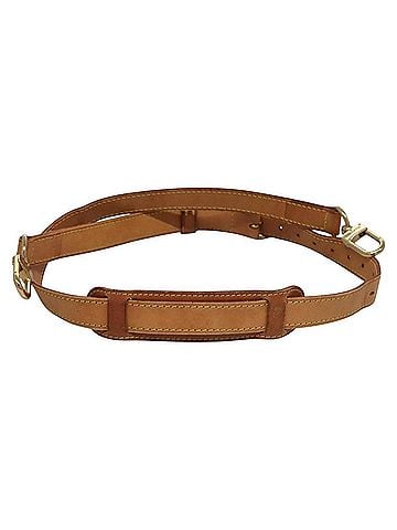 Louis Vuitton Shoulder Strap Beige Leather Bag Jewelry (view 2)