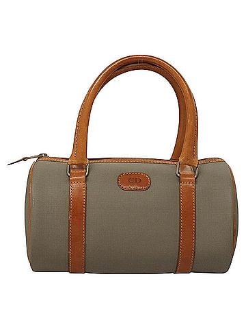 Dior Cd Grey Leather Handbag (view 1)
