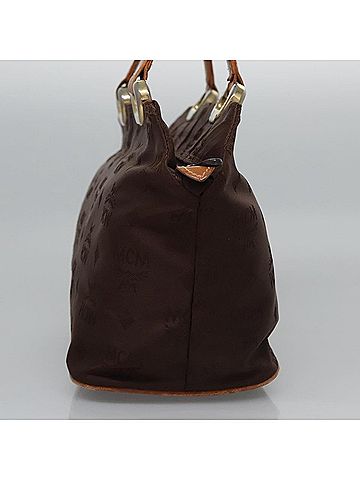 MCM Brown Synthetic Handbag (view 2)