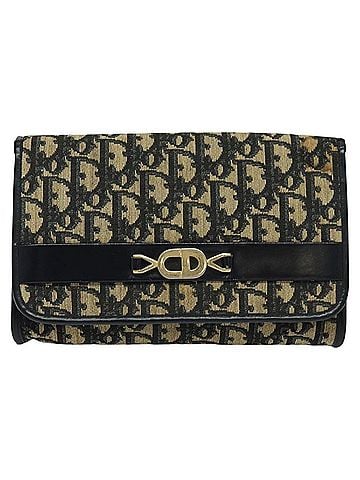 Dior 30 Montaigne Beige Canvas Shoulder Bag (view 1)