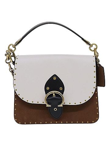 Coach Beat Brown Leather Shoulder Bag (view 1)
