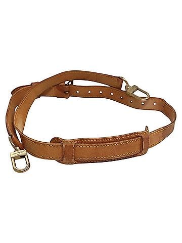 Louis Vuitton Shoulder Strap Beige Leather Bag Jewelry (view 1)