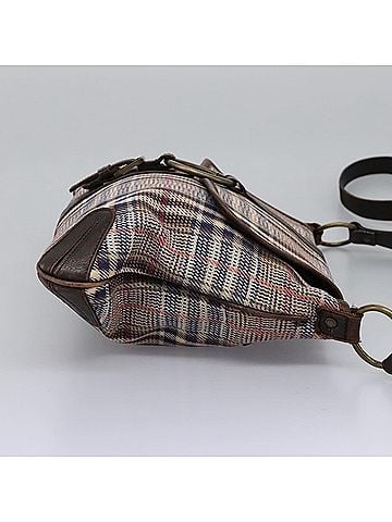 Burberry Blue Label Beige Canvas Shoulder Bag (view 2)