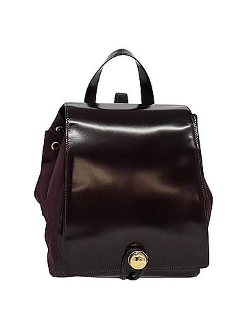 Céline Purple Leather Backpack Bag (view 1)