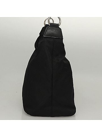 Gucci Bamboo Black Synthetic Handbag (view 2)