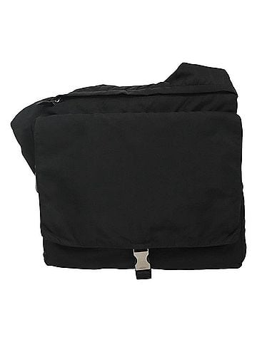 Prada Tessuto Black Synthetic Shoulder Bag (view 1)