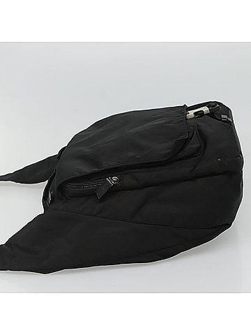 Prada Tessuto Black Synthetic Shoulder Bag (view 2)