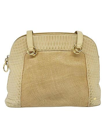 Bally Beige Leather Shoulder Bag (view 1)