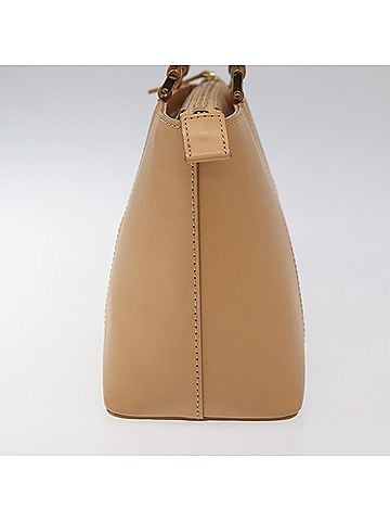 Burberry Beige Leather Handbag (view 2)