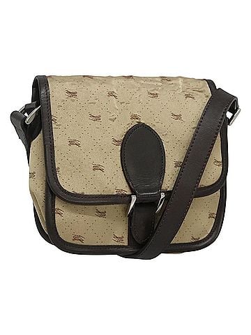 Burberry Beige Synthetic Shoulder Bag (view 1)