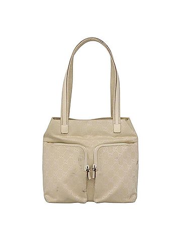 Gucci Gg Canvas Beige Canvas Shoulder Bag (view 1)