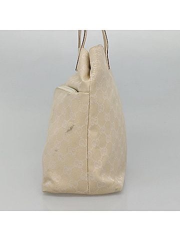 Gucci Gg Canvas Beige Canvas Shoulder Bag (view 2)