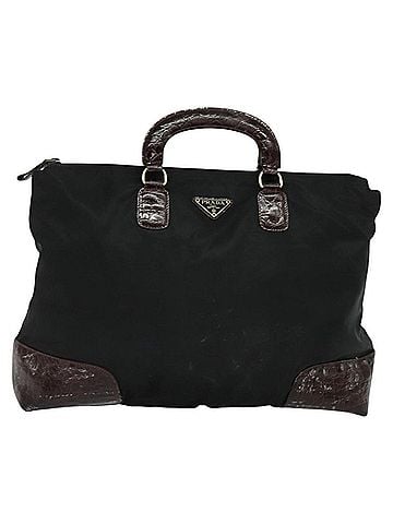 Prada Tessuto Black Nylon Handbag (view 1)