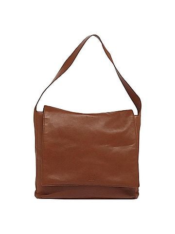 Loewe Anagram Brown Leather Shoulder Bag (view 1)
