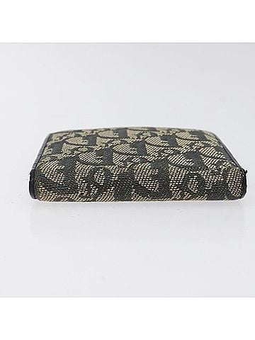 Dior Trotter Navy Canvas Wallet (view 2)