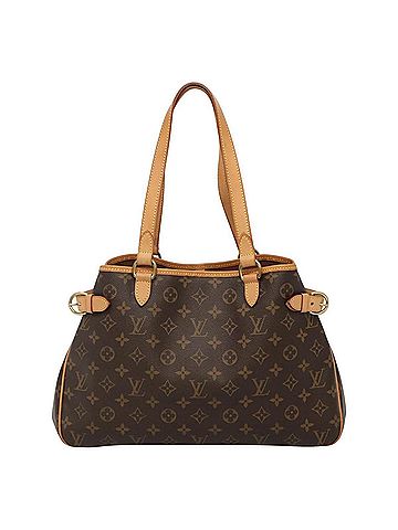 Louis Vuitton Batignolles Horizontal Brown Canvas Shoulder Bag (view 1)