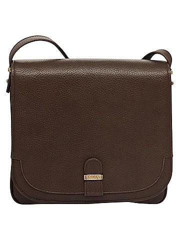 Bally Brown Leather Shoulder Bag (view 1)