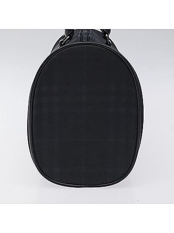 Burberry Navy Canvas Handbag (view 2)
