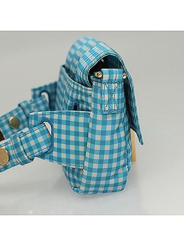 Fendi Bebaguette Blue Nylon Shoulder Bag (view 2)