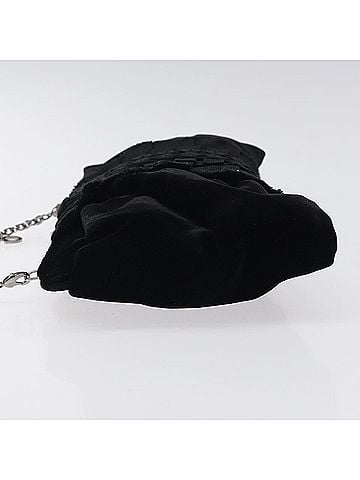 Salvatore Ferragamo Black Suede Handbag (view 2)