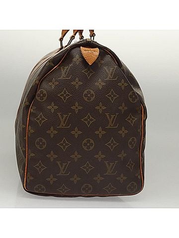Louis Vuitton Keepall 45 Brown Canvas Travel Bag (view 2)