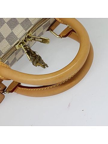 Louis Vuitton Keepall 55 White Canvas Travel Bag (view 2)