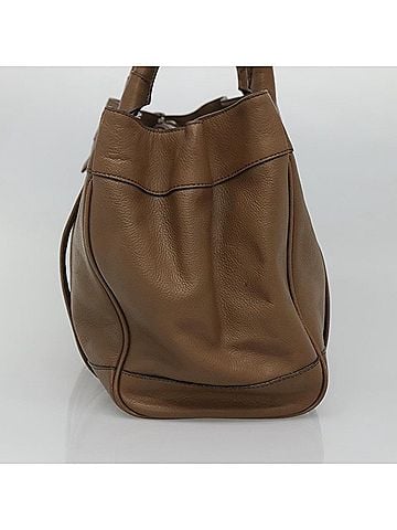 Burberry Beige Leather Tote Bag (view 2)