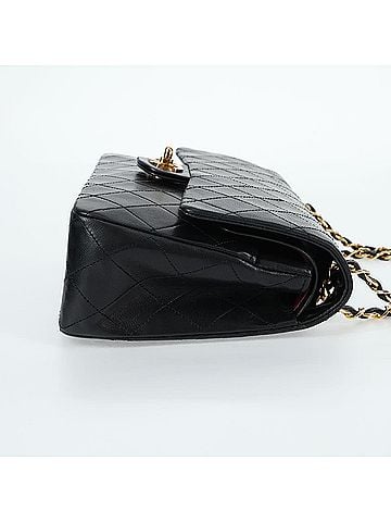 Chanel Timeless Black Leather Shoulder Bag (view 2)