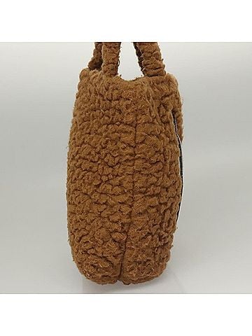 Gucci Brown Wool Tote Bag (view 2)